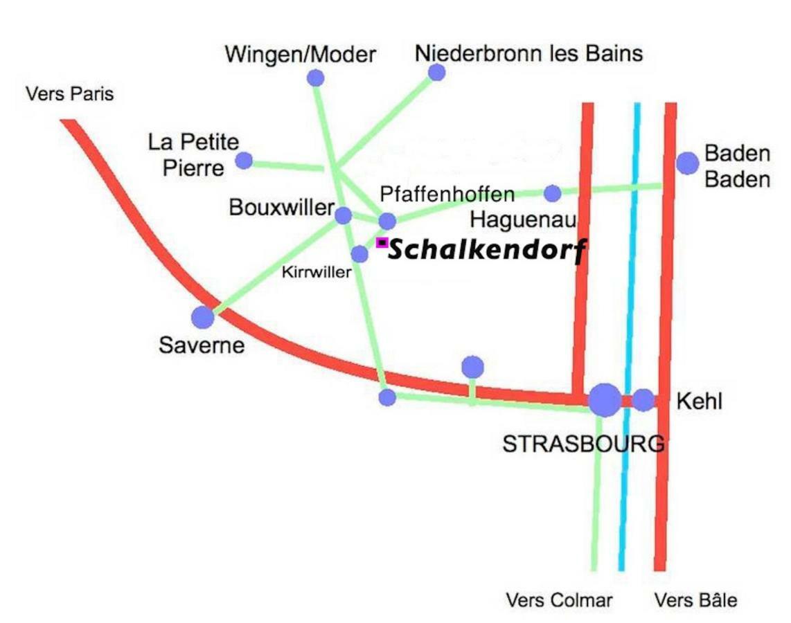 Le Gite Des Ecureuils Schalkendorf Exteriér fotografie